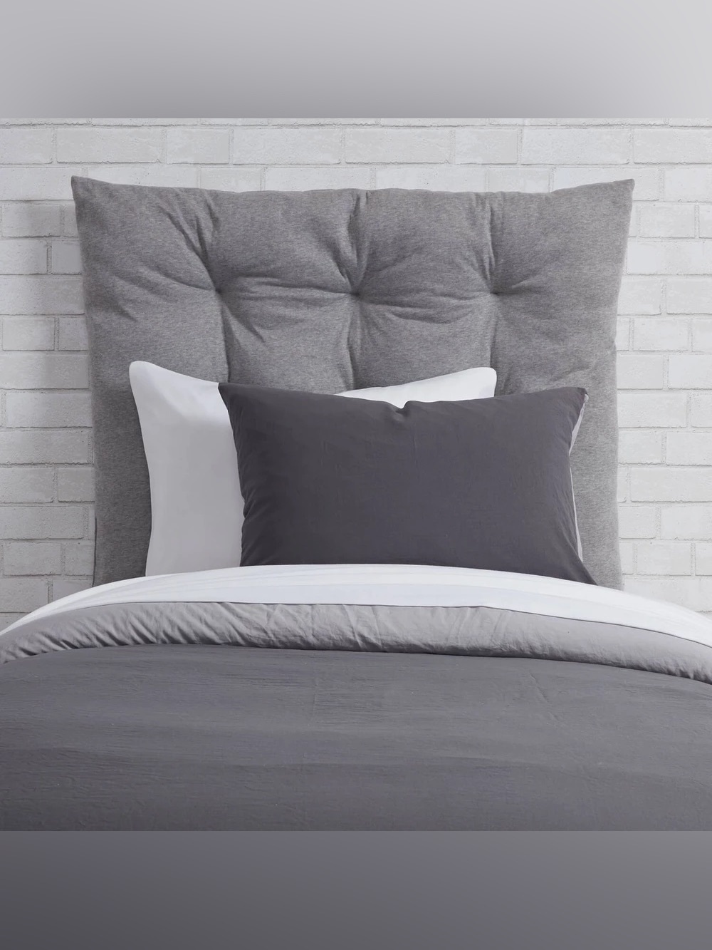 Dormify Grey Sweatshirt Dorm Headboard NWT